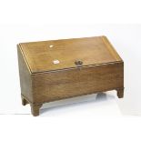 Light Oak Storage Shoe Box