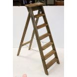 Vintage Set of Pine Step / Decorators Ladders