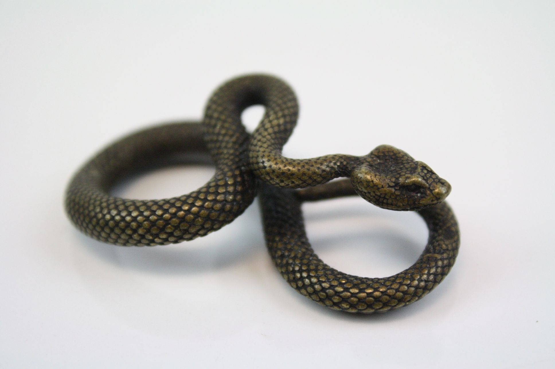Bronze / Brass Snake - Image 2 of 5