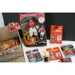 Collection of Manchester United Football Club Collectables including Corinthian Figures
