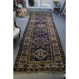 Large Eastern Wool Rug, 400cms x 125cms