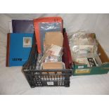 Stamp Album containing UK, Commonwealth and World Stamps dating from Early 20th century onwards,