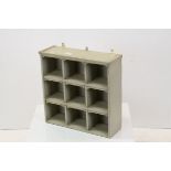 Painted and Waxed Display Unit, 45cms x 41cms