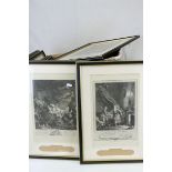 Thirteen Framed and Glazed Supplements to the Country Life Magazine 1923 being Prints taken from the