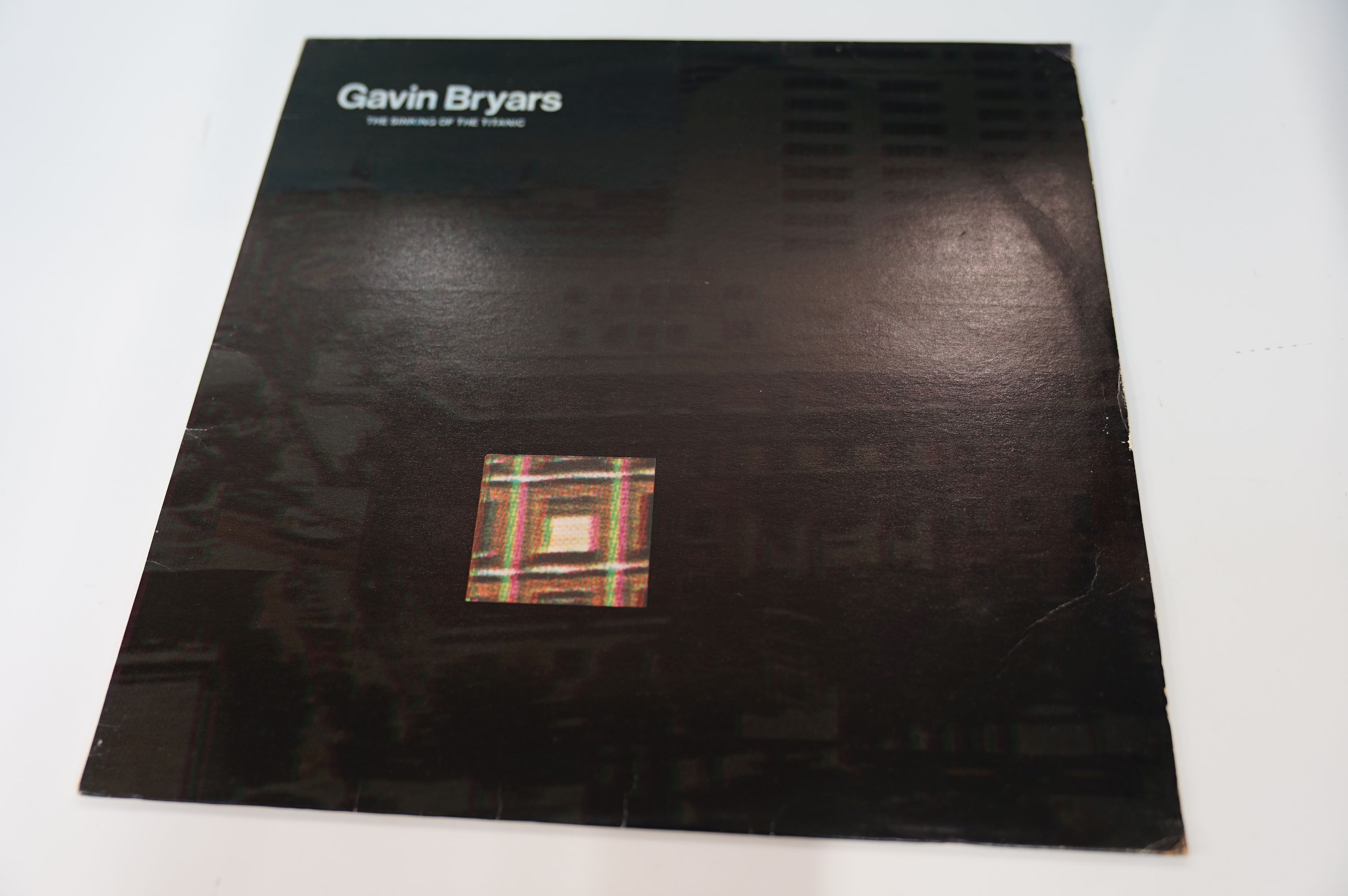 VINYL - GAVIN BRYARS / PHILIP GLASS - 2 ORIGINAL UK PRESSINGs of these ELECTRONIC PIONERRS. 1) GAVIN - Image 2 of 9