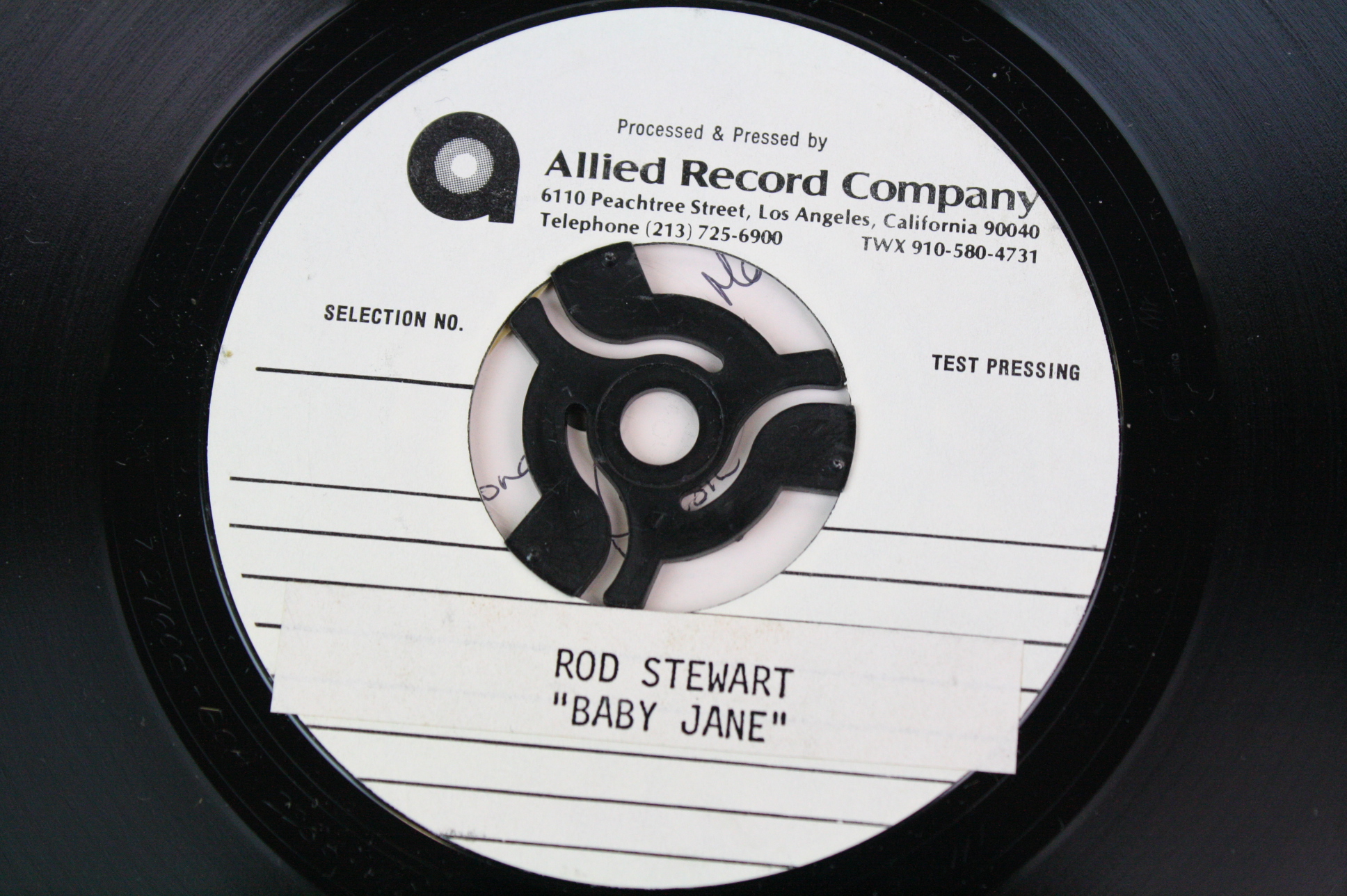 TEST PRESSING UK / US ROCK / CLASSIC ROCK SINGLES. - Image 2 of 14