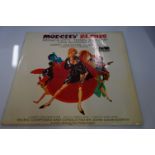 VINYL - RARE SOUNDTRACK ALBUMS - 5 RARE UK PRESSING SOUNDTRACK ALBUMS. "MODESTY BLAISE", 1966 UK,