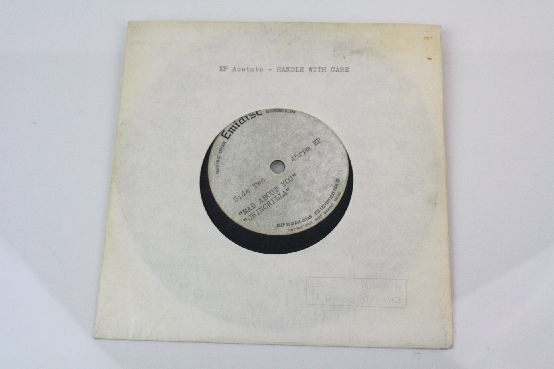 ACETATE - CLIFF RICHARD & THE DRIFTERS (THE SHADOWS)
