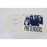 NEW WAVE - THE PRETENDERS - A set of 2 PROMO ONLY TEST PRESSING