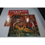 VINYL - LOVE / HATE - 2 ORIGINAL UK FULLY SIGNED ALBUMS by this HEAVY METAL / HARD ROCK group. 1.