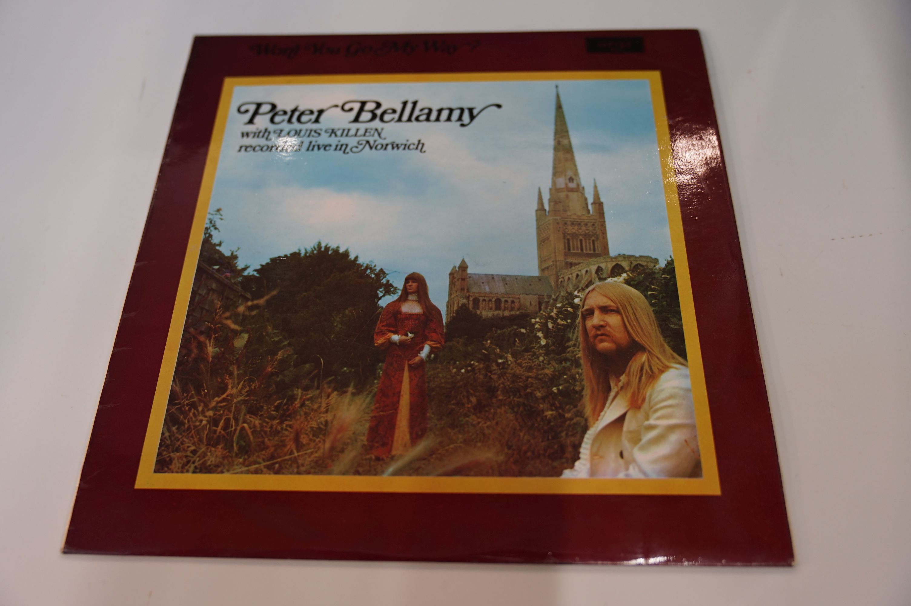 VINYL - ACID FOLK / PSYCH - 3 RARE ACID FOLK PSYCH 1ST PRESSINGS ALBUMS. 1) PETER BELLAMY - "WON'T - Image 2 of 13