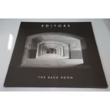 VINYL - EDITORS - "THE BACK ROOM". ORIGINAL UK 2005 KITCHENWARE RECORDS 1ST PRESSING ALBUM. This