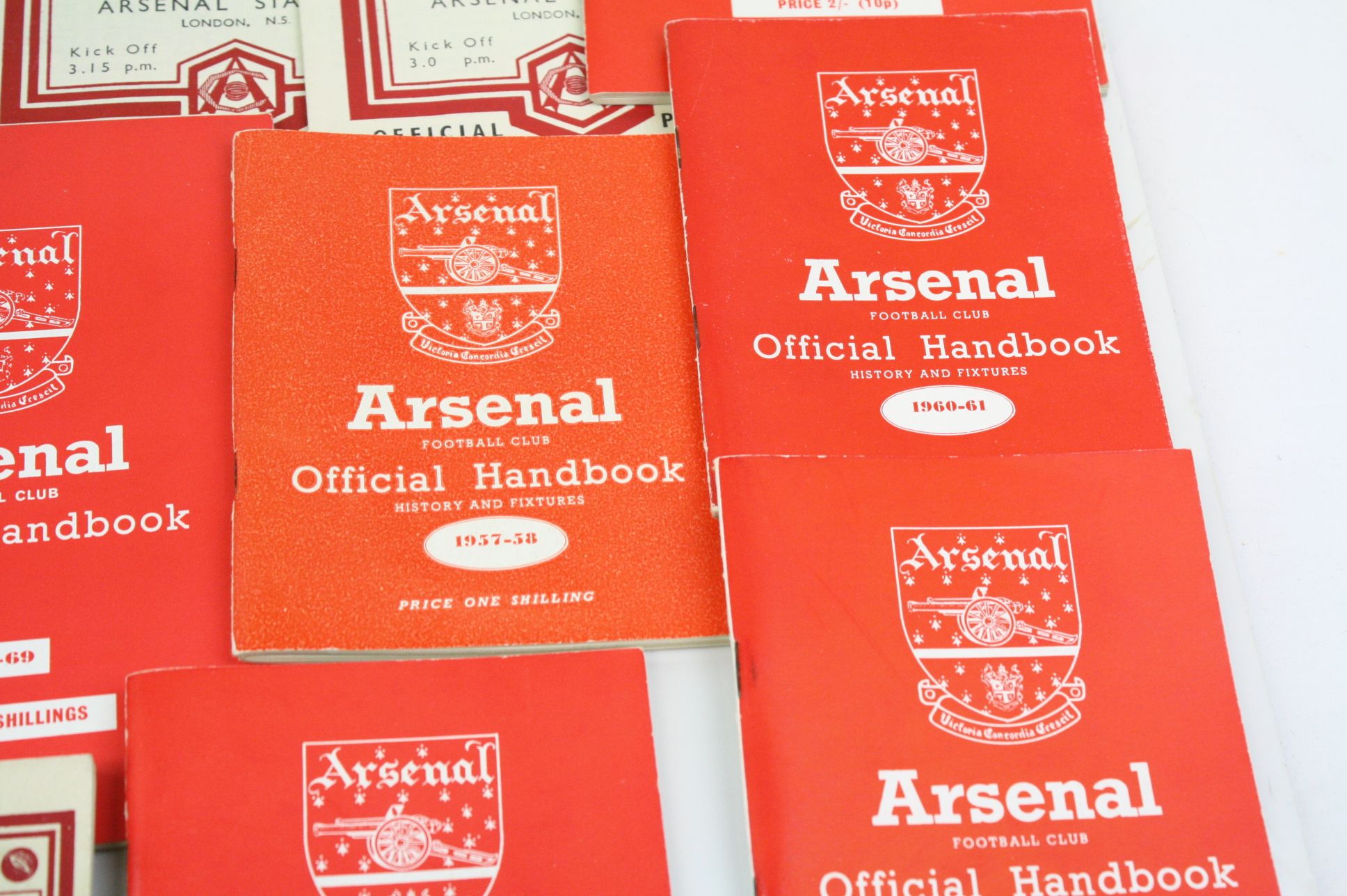Arsenal Football Club - Group of ephemera to include 2 x 1948 football programmes (v Aston Villa - Image 5 of 8