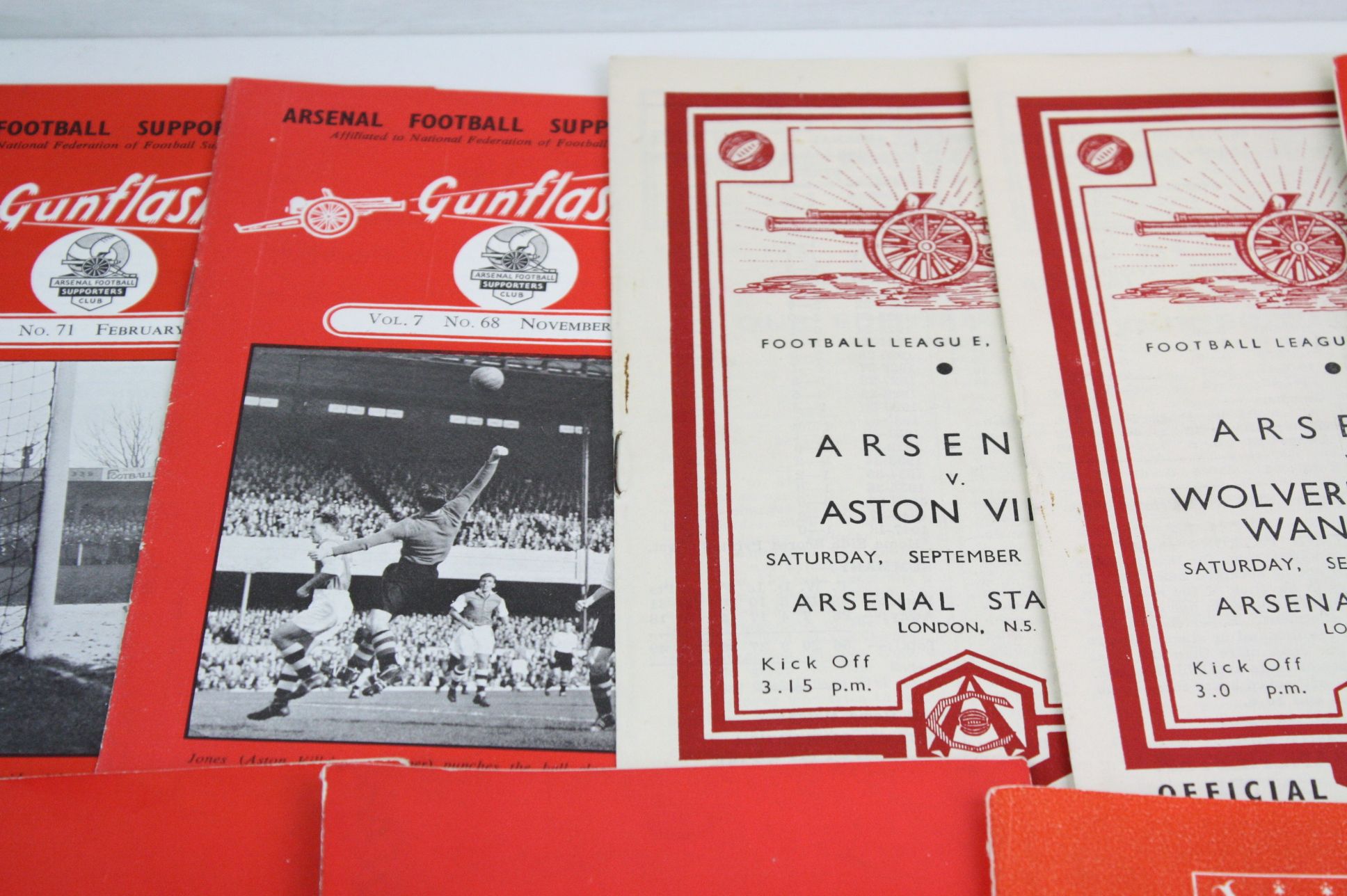 Arsenal Football Club - Group of ephemera to include 2 x 1948 football programmes (v Aston Villa - Image 3 of 8