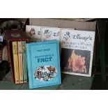 Set of Twenty Disney's Wonderful World of Knowledge Annuals and a Boxed Set of Purnell Disney Parade
