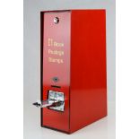 Wall Mounted Post Office Stampbook Dispenser, 44cms high