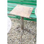 Cast Iron Garden Table / Base on Tripod Support, 76cms high