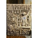 ' White Label ' Composite Pub Advertising Sign, 40cms x 30cms