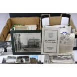 A quantity of ephemera to include film, military photographic images etc.