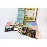Large collection of RAOB & Masonic memorabilia to include; Hallmarked 9ct Gold & Hallmarked Silver