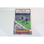 Football Programmes - 1952 FA Cup Final Arsenal v Newcastle United played at Wembley 3rd May 1952,