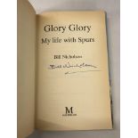 Football Autograph - Signed Bill Nicholson Glory Glory My Life With Spurs hardback book