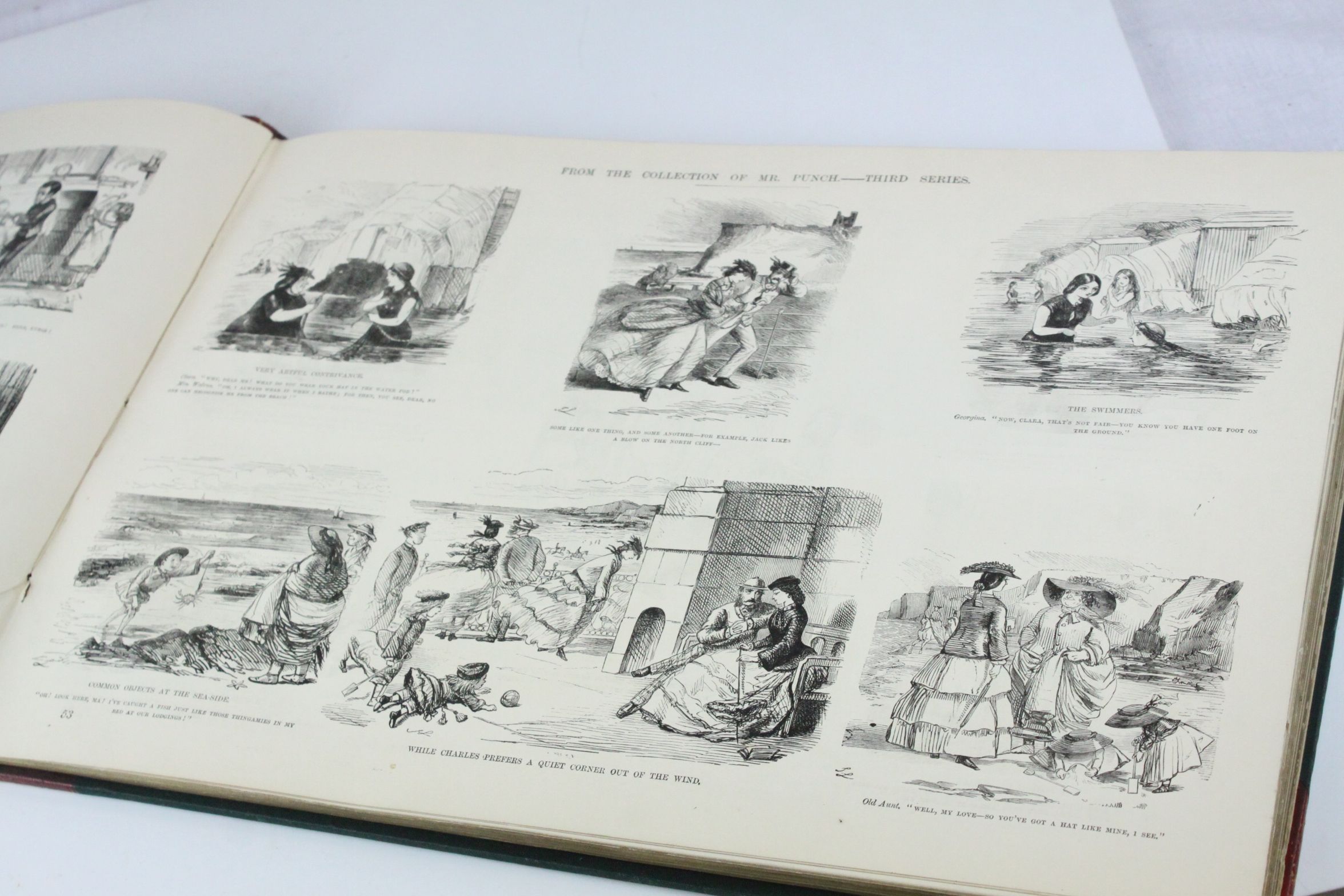 Book - Pictures of Life & Character by John Leech from the collection of Mr Punch (third series) - Image 2 of 7