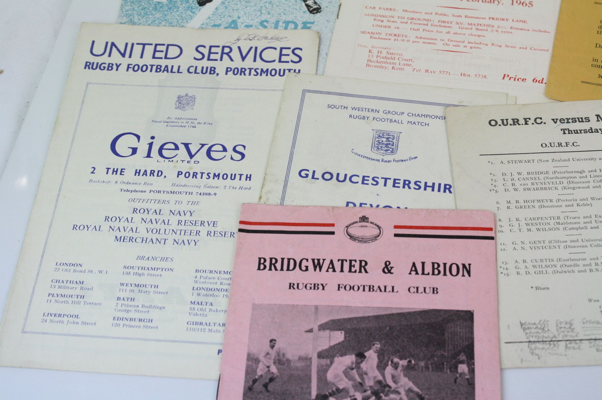 Rugby Union programmes - a selection of 10 issues, mostly 1940s /1950s, to include fixtures at - Image 7 of 7