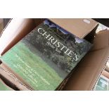 Auction Catalogues - Five Boxes of Christie's Auction Catalogues mainly dating around the 1990's and