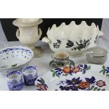 Mixed Lot of Ceramics including Spode Italian Design Coffee Cans and Saucers, Mason's Cups and