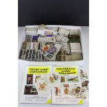 Quantity of Cigarette Cards including Players, Wills, De Reszke, some in cigarette boxes plus a