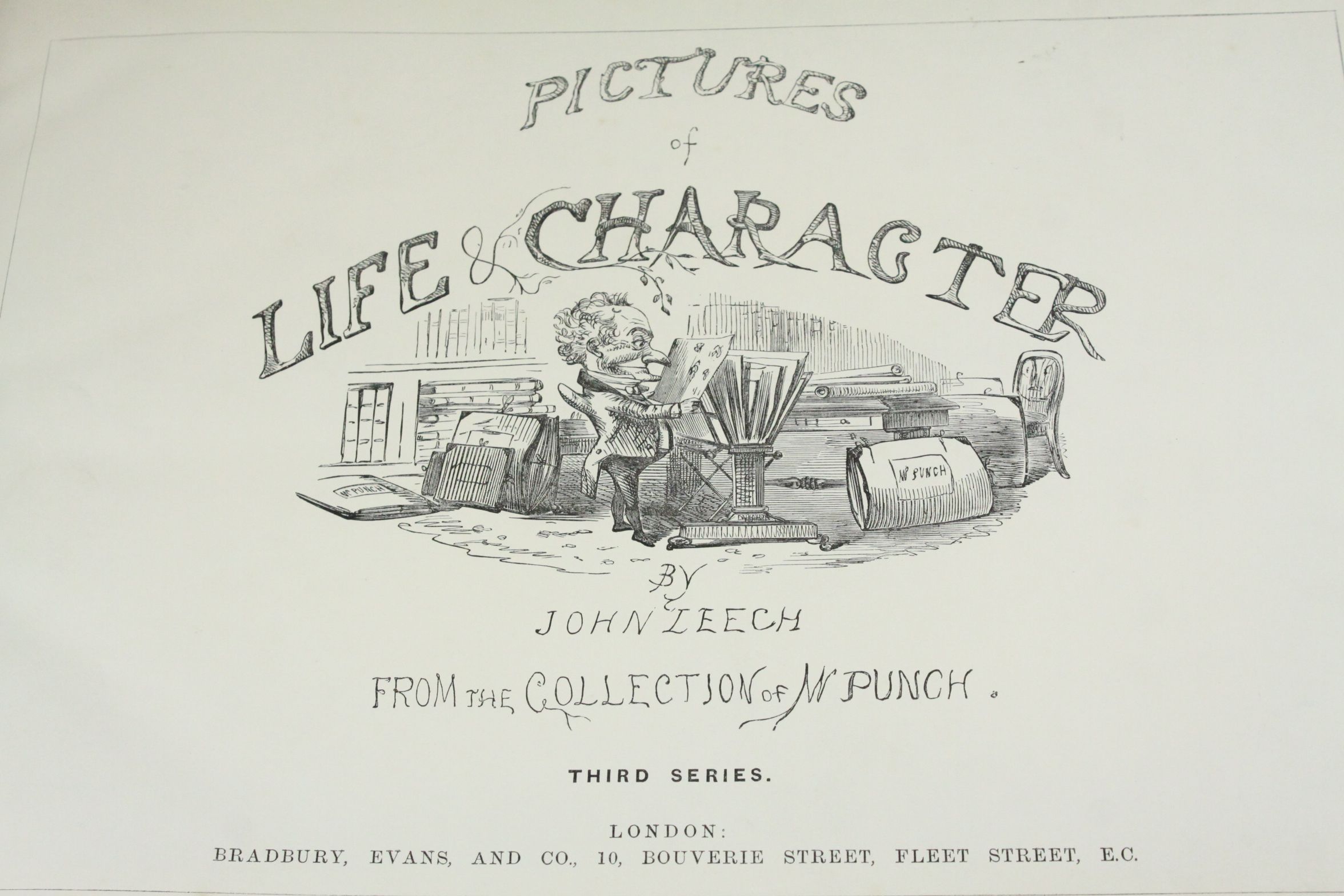 Book - Pictures of Life & Character by John Leech from the collection of Mr Punch (third series) - Image 7 of 7