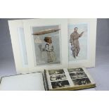 A 20th century album containing black and white photographs mainly 1930s and World War Two