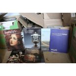 Auction Catalogues - Five Boxes of Sotheby's Auction Catalogues mainly dating around the 1990's