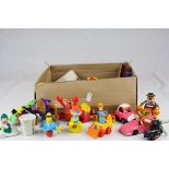 Tray of McDonald's Happy Meal Toys plus Playing Cards