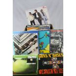 Collection of LP's including Jeff Beck, George Michael, Guns & Roses, Bob Marley, etc