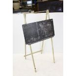 Mid 20th century Child's Blackboard on an Easel Frame, 136cms high