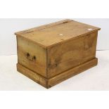 Pine Blanket Box