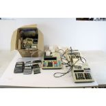 Collection of Calculators and Adding Machines (2 boxes)