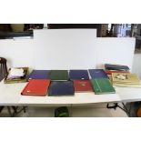 Two Cartons containing Eight Stamp Albums containing a quantity of World Postage Stamps, Mint and