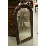 Wooden Framed Mirror, 120cms x 64cms