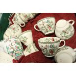 90 pieces ' Indian Tree ' Pattern Tea and Dinner ware, mostly Johnson Bros