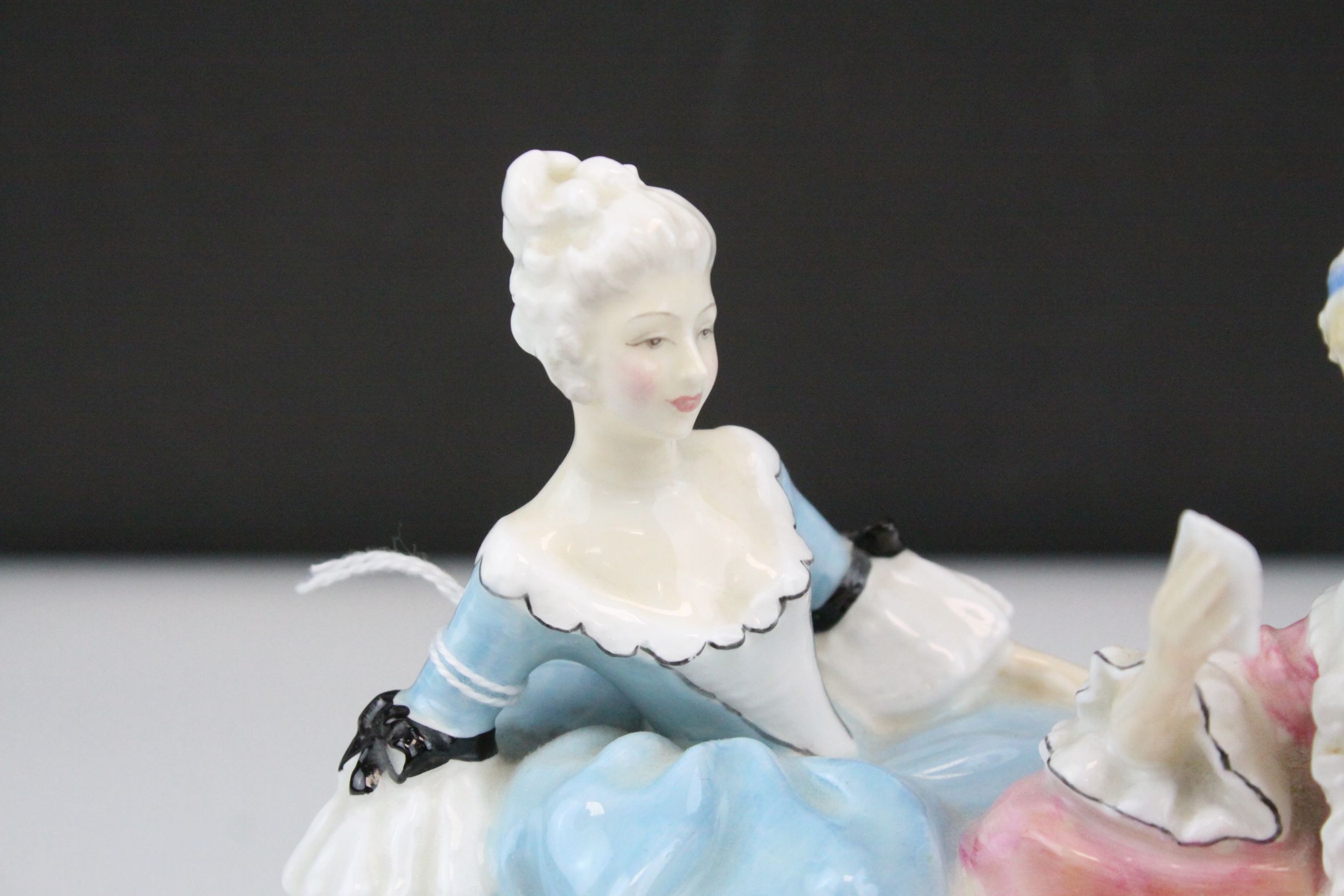 Royal Doulton Figure Group ' The Love Letter ' HN 2149 - Image 2 of 6
