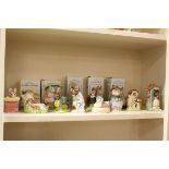 Collection of Fourteen Royal Albert Beatrix Potter Figures (five boxed)