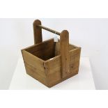 Vintage Pine Foraging Trug