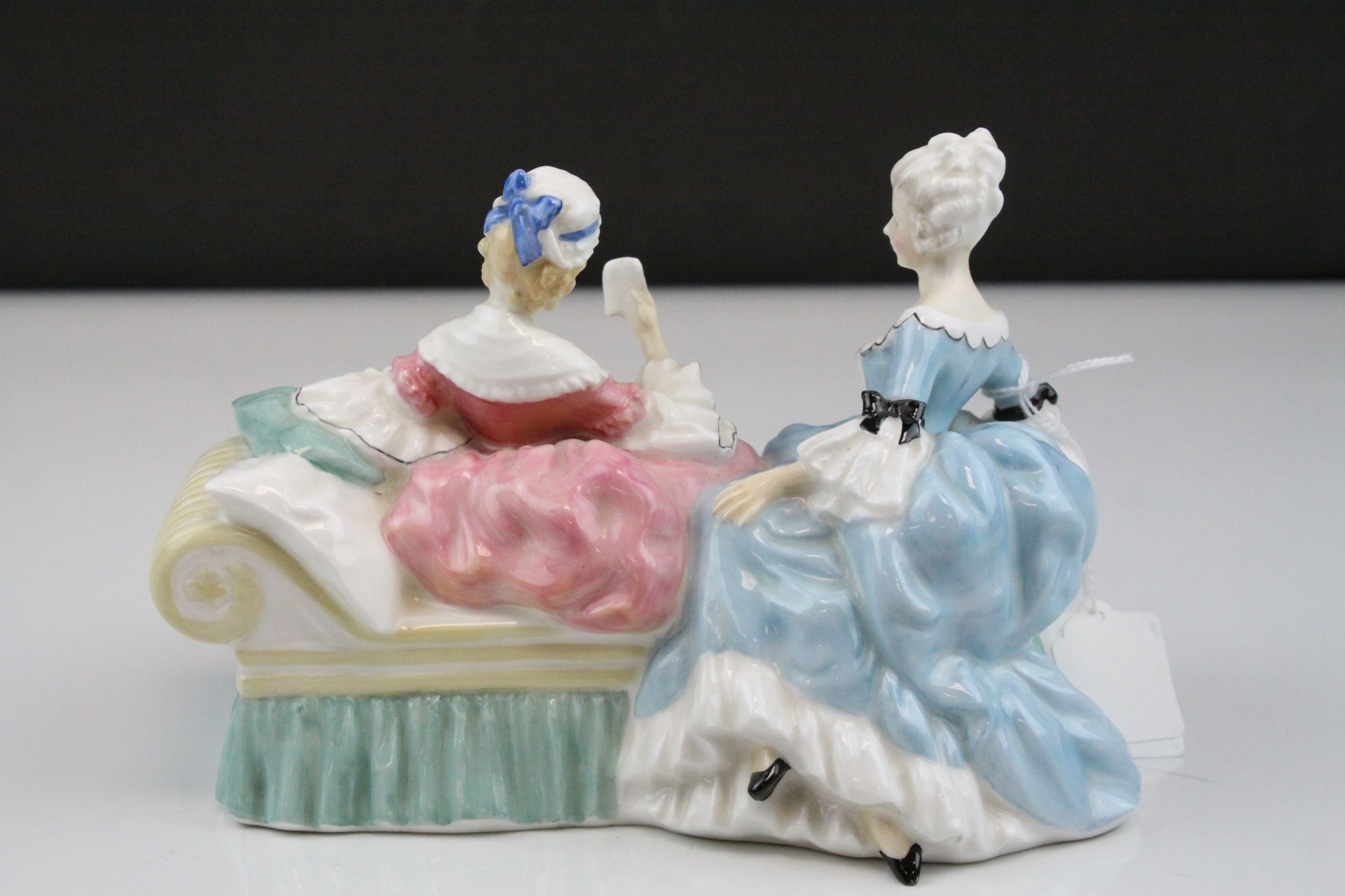 Royal Doulton Figure Group ' The Love Letter ' HN 2149 - Image 5 of 6