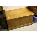 Victorian Pine Blanket Box