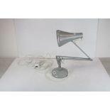 Mid 20th century Pale Grey ' Herbert Terry ' Anglepoise Desk Lamp