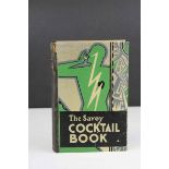 Harry Craddock: The Savoy Cocktail Book with illustrations by Gilbert Rumbold (1933) with Art Deco