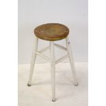 Painted Country Stool, 55cms high